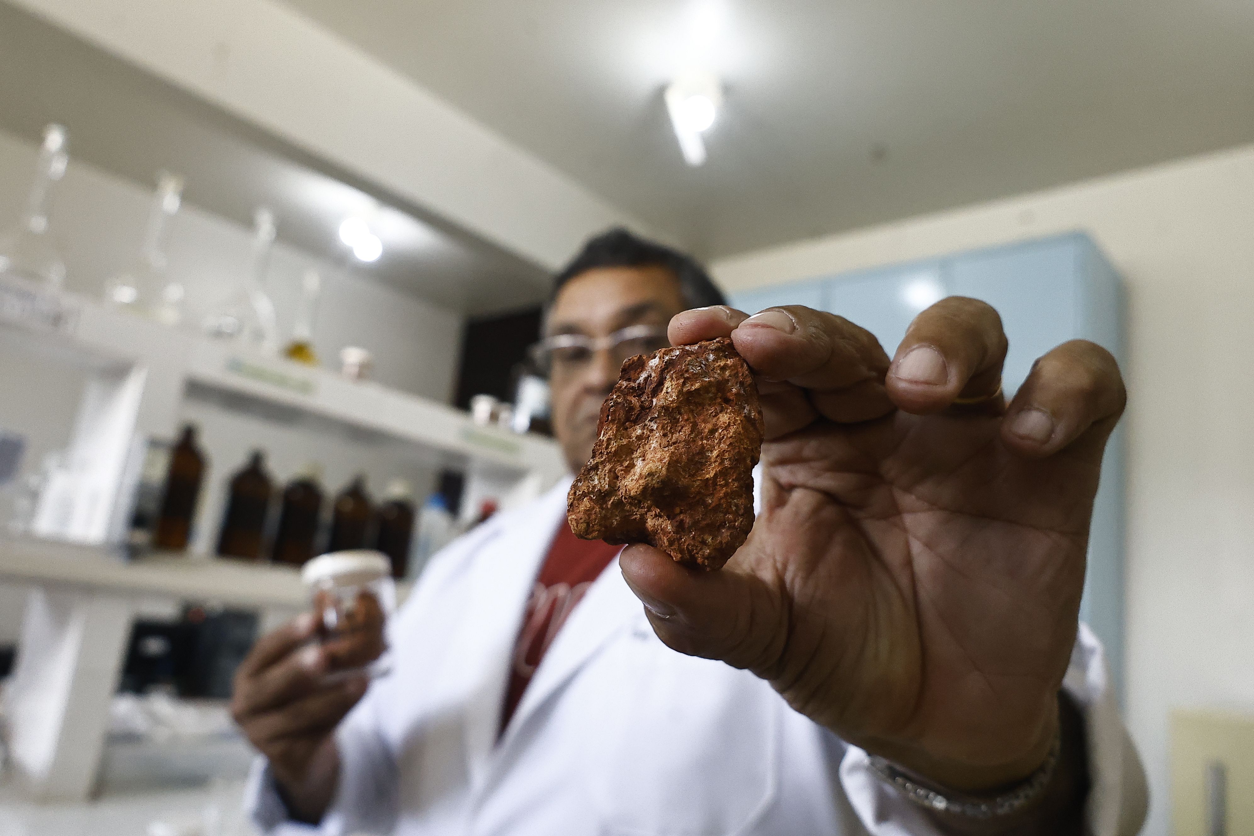 20260104XATUAMAZONREJEITOSMINERACAODESPOLUICAO-Dorsan Moraes, professor do Instituto de Geociências -fotos igor mota (20).JPG