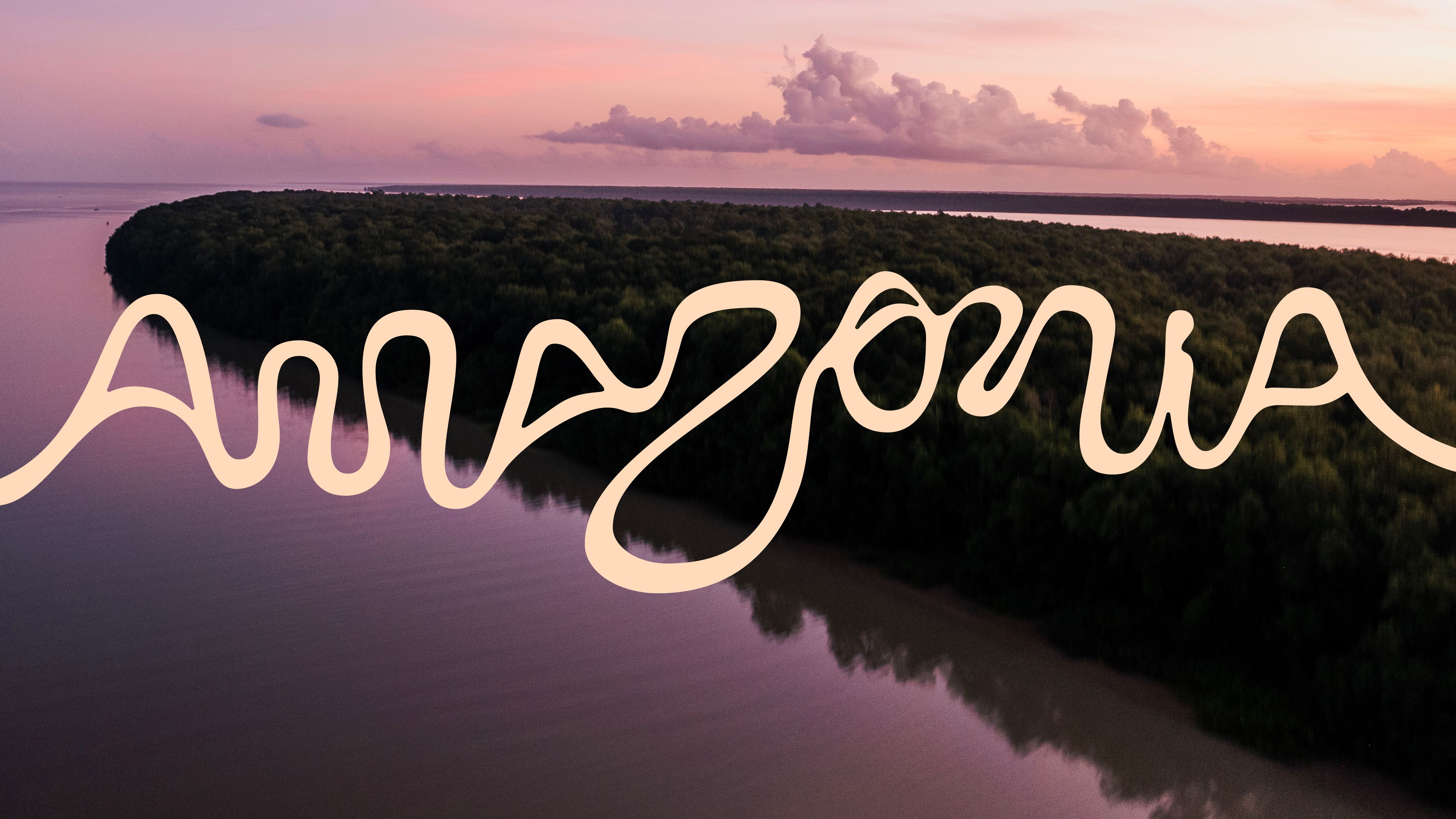 Typography Rivers River curves inspire unique typography