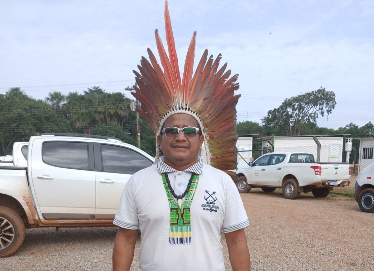 Edmilson Oliveira da aldeia Curipi no Oiapoque - Arquivo pessoal.jpeg