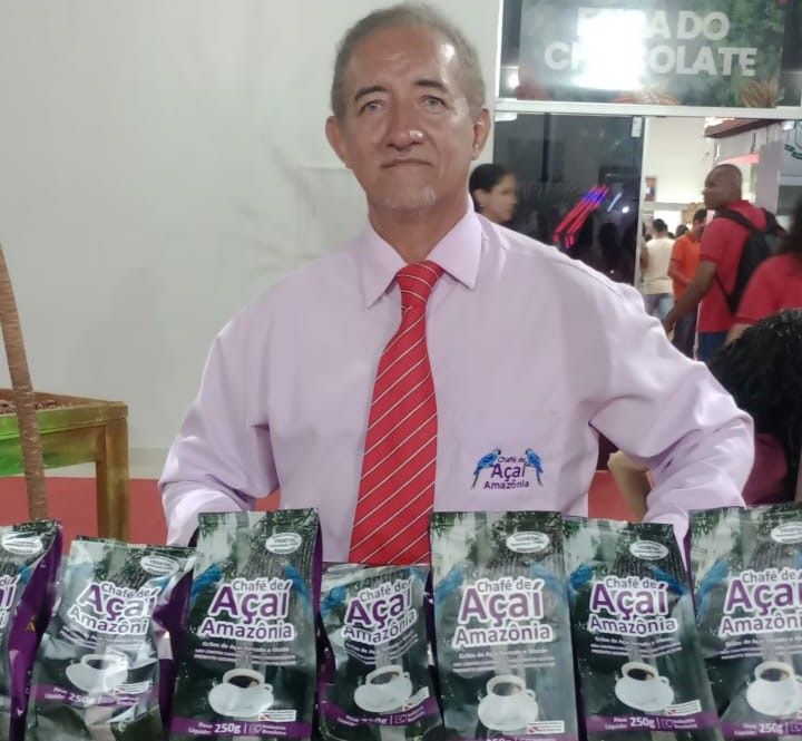 Orlando Nascimento, da empresa Chafé de Açaí Amazônia - Arquivo pessoal.jpeg