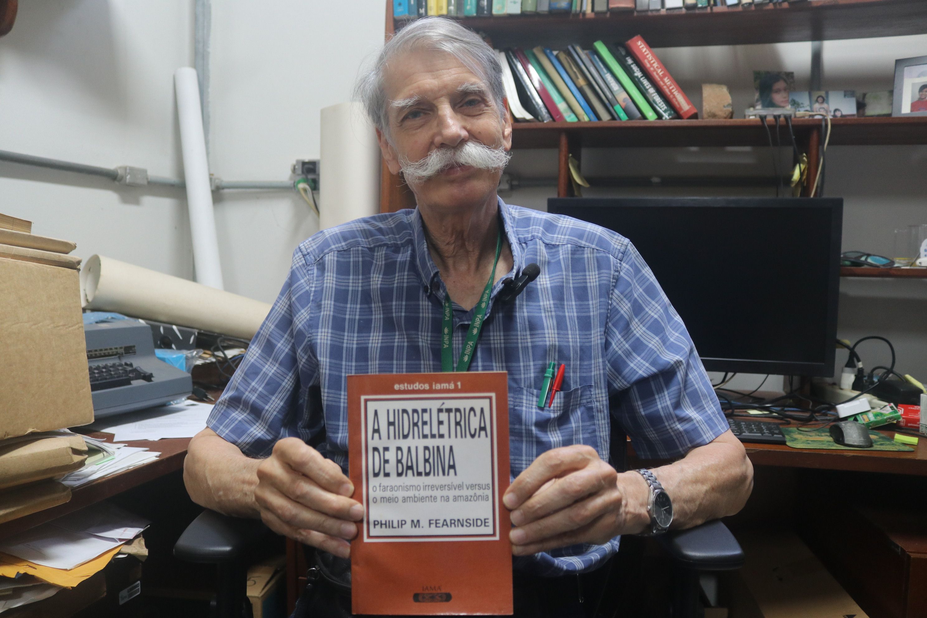 Philip Fearnside - pesquisador do INPA - Foto Ádria Azevedo.JPG