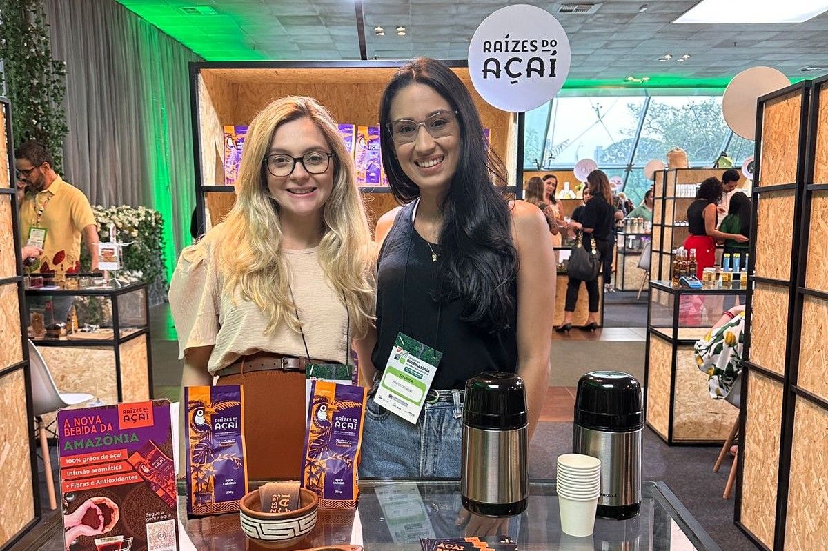 Rosilan Farias e Gabriela Alarcón, sócias da empresa Raízes do Açaí - Arquivo pessoal.jpeg