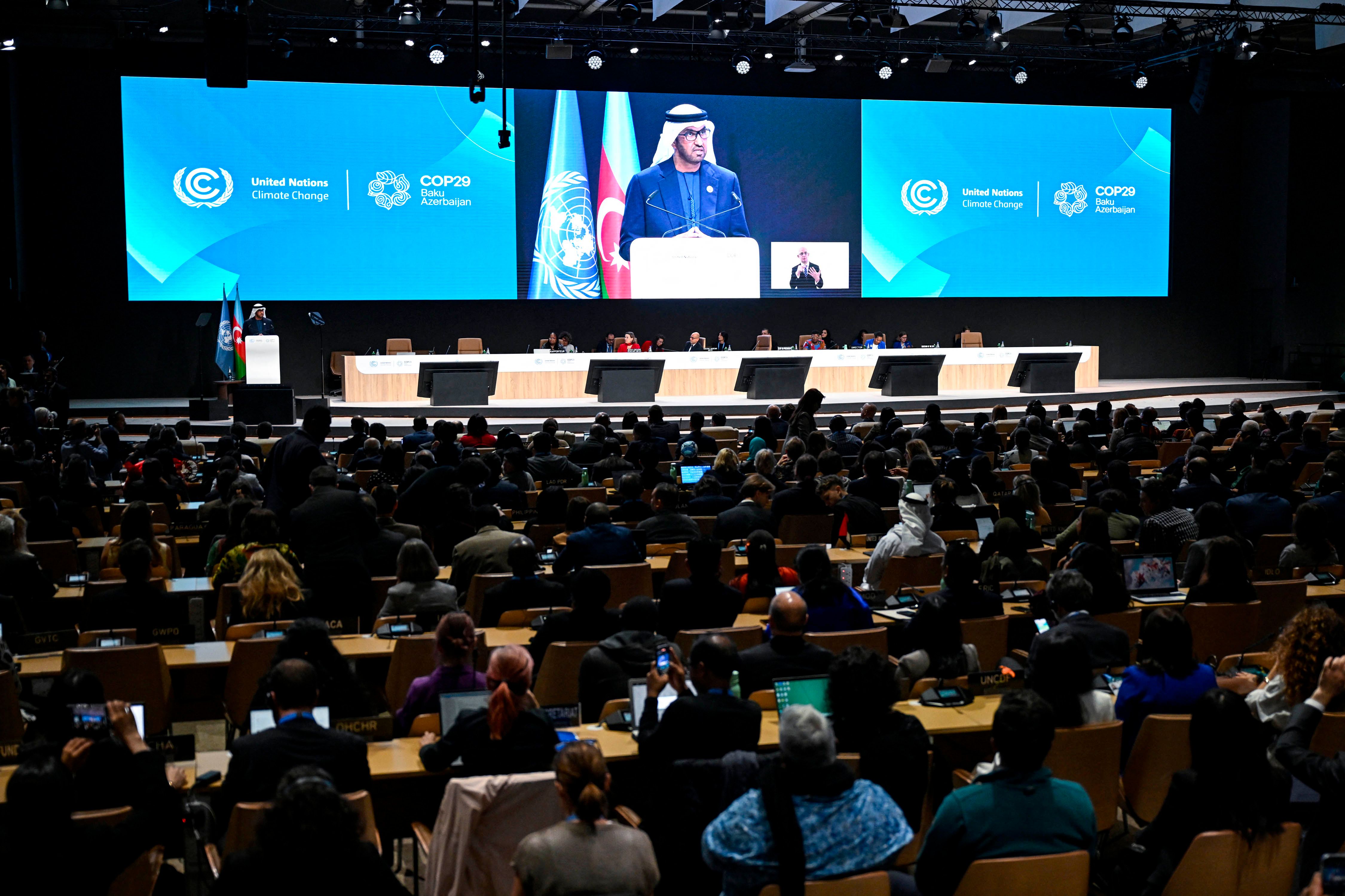 bertura da Conferência das Nações Unidas sobre Mudanças Climáticas de 2024 (COP29)-foto Alexander Nemenov-AFP.jpg
