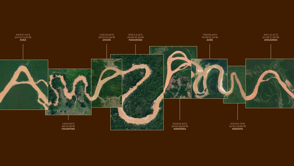 Typesetting Rivers River curves inspire unique typography
